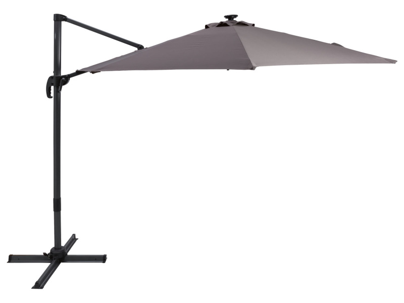 Livarno home Solární LED slunečník