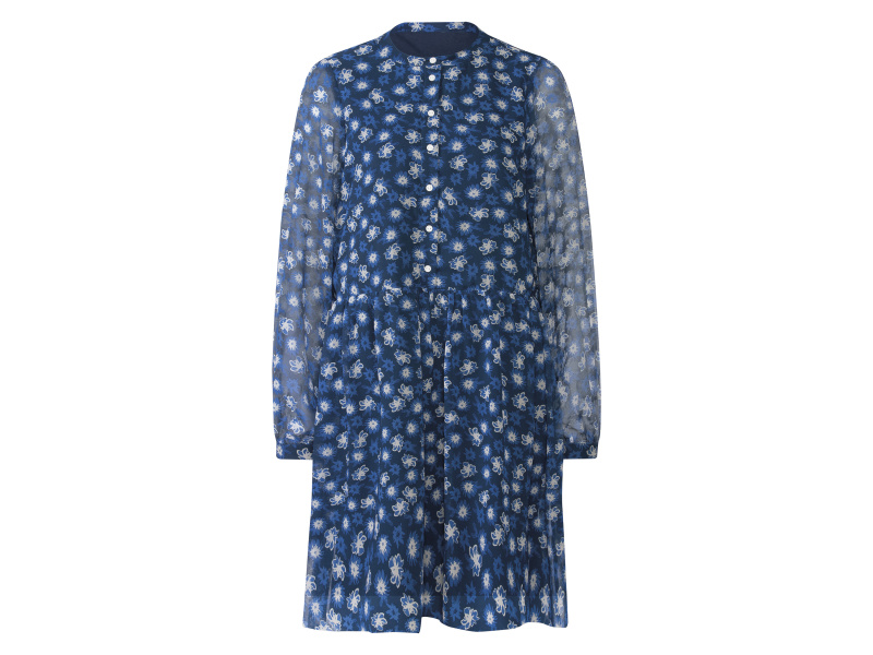 esmara® Dámské šaty (36, námořnická modrá)