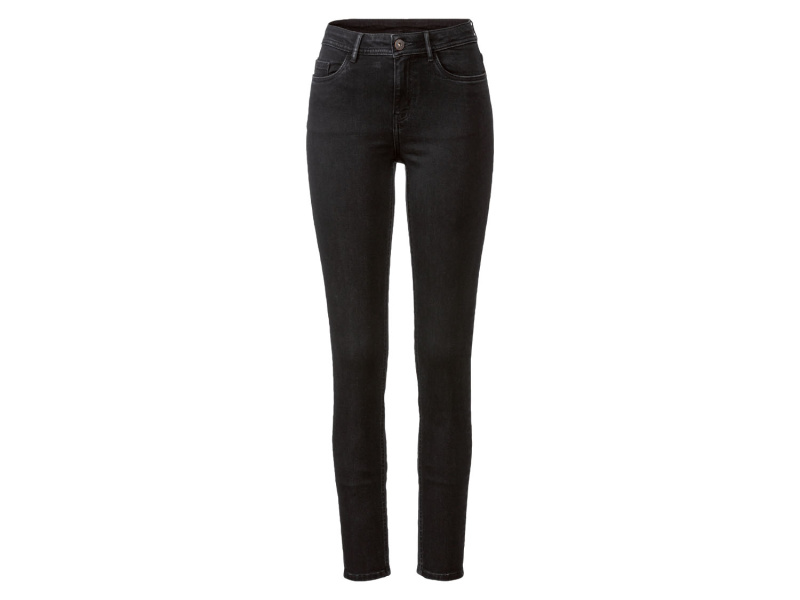 esmara® Dámské džíny „Super Skinny Fit“, 3 délky (34, regular, černá)