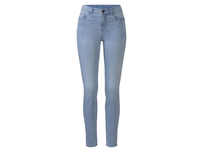 esmara® Dámské džíny "Super Skinny Fit", push-up efekt (42, světle modrá)
