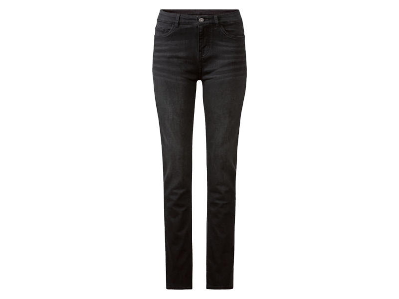 esmara® Dámské džíny „Slim Fit", 3 délky (krátké, černá, 38)