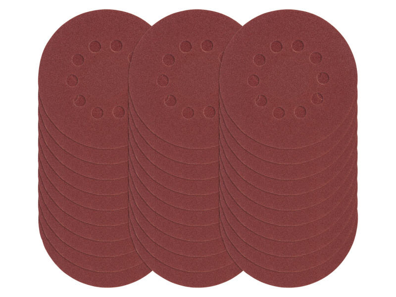 Parkside® Sada brusných papírů pro excentrickou brusku (zrnitost 80 PKN 80 A1)