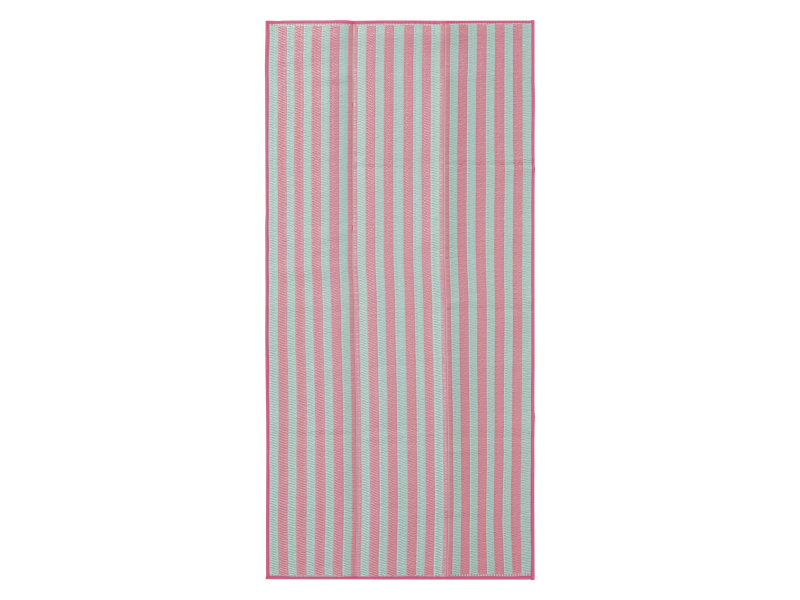 Crivit Plážová podložka, 90 x 180 cm (růžová)