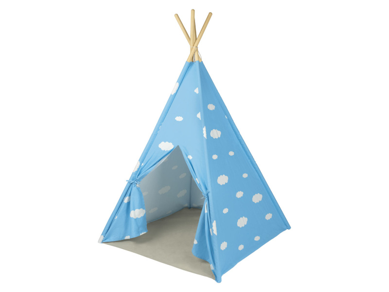 Playtive Dětské teepee (modrá)