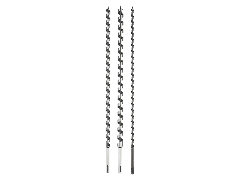 Parkside® Sada spirálových vrtáků / Sada vrtáků pro vrtací kladiva (sada spirálových vrtáků, 3dílná)
