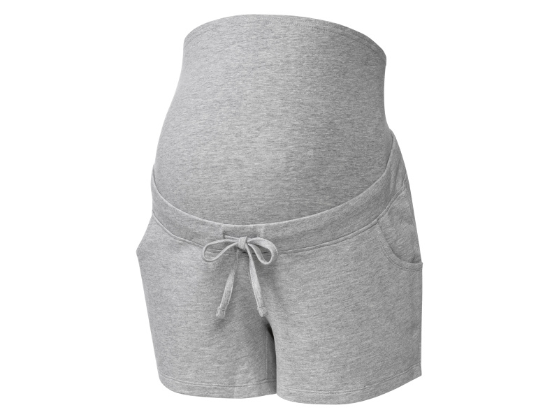 esmara® Dámské těhotenské šortky (XL (48/50), šedá)