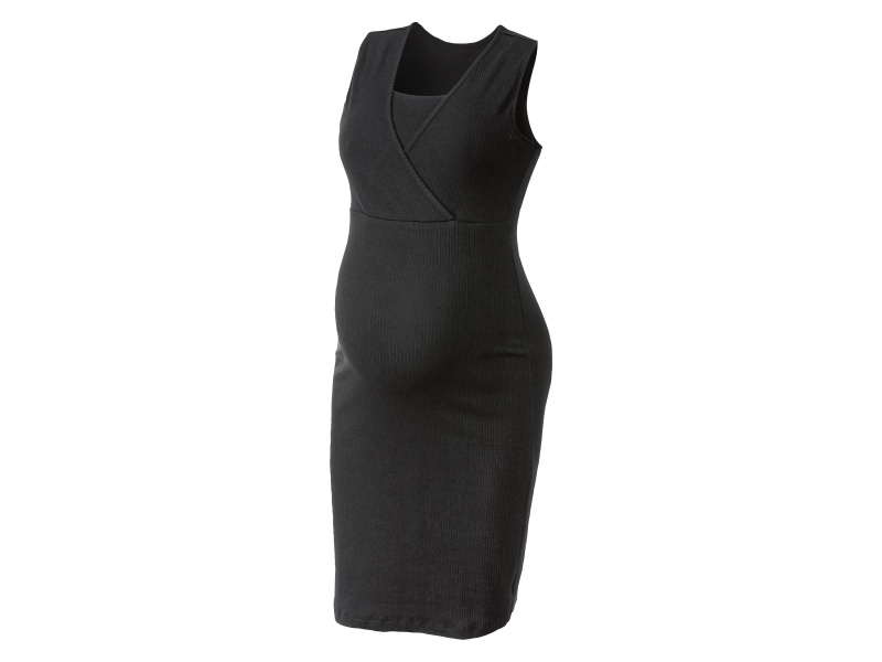 esmara® Dámské těhotenské šaty (XS (32/34), černá)