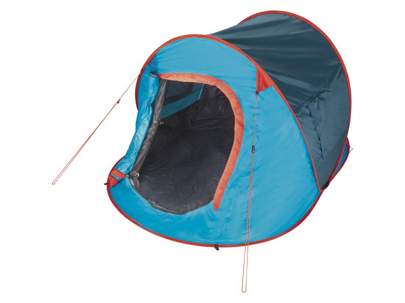 Rocktrail Pop-up kempinkový stan pro 2 osoby (modrá/oranžová)