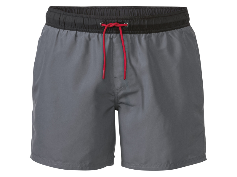 Livergy® Pánské koupací kraťasy XXL (9/3Xl, šedá/černá)