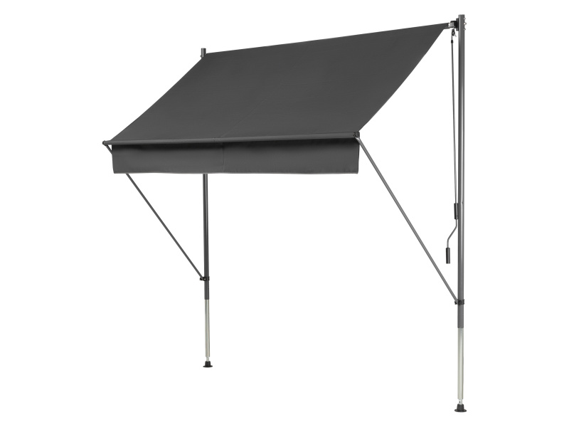 Livarno home Upínací markýza, 200 x 150 cm, antracitová