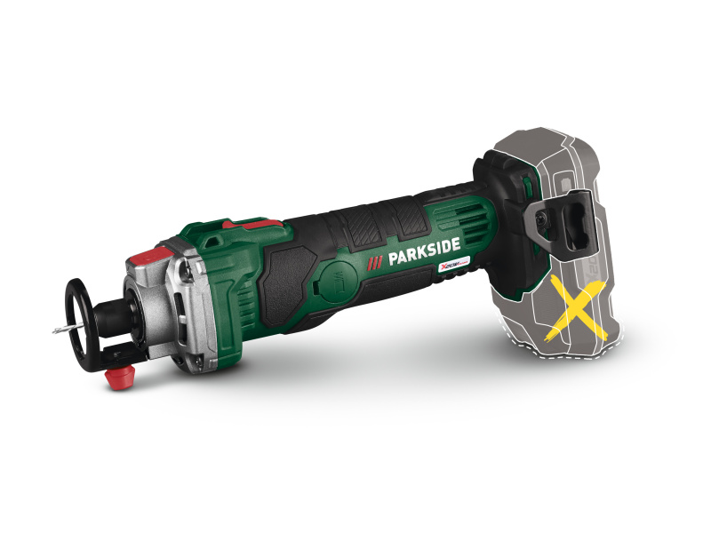 Parkside® Aku rotační frézka Prsa 20-Li A1