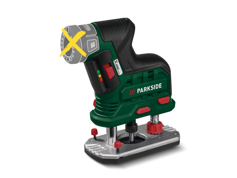 Parkside® Aku horní frézka Pofa 12 B3 – bez akumulátoru a nabíječky