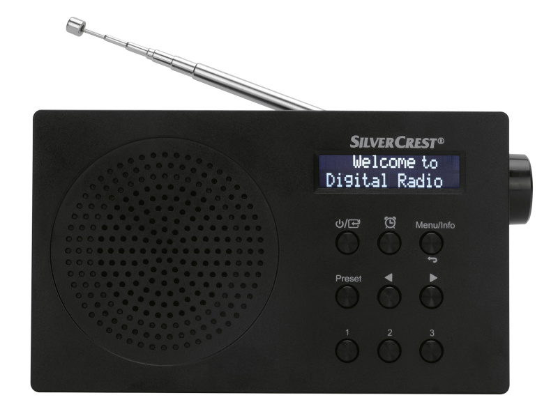 Silvercrest® Rádio Dab+ SDR 15 A3