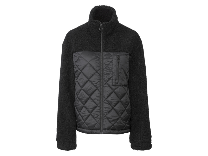 esmara® Dámská bunda "Sherpa" (S (36/38), černá)