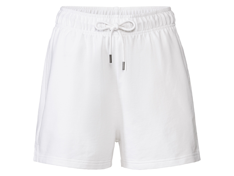 esmara® Dámské teplákové šortky (Xs(32/34), bílá)