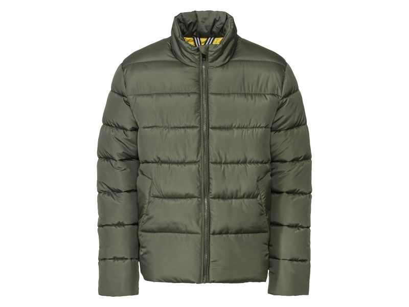 Livergy® Pánská prošívaná bunda (tmavě zelená, M (48/50))