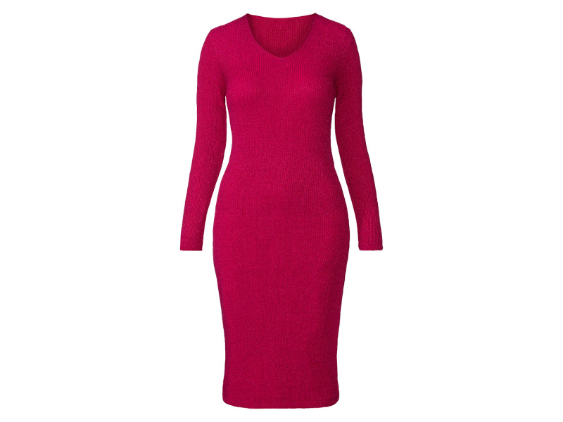 esmara® Dámské úpletové šaty (S (36/38), růžová)