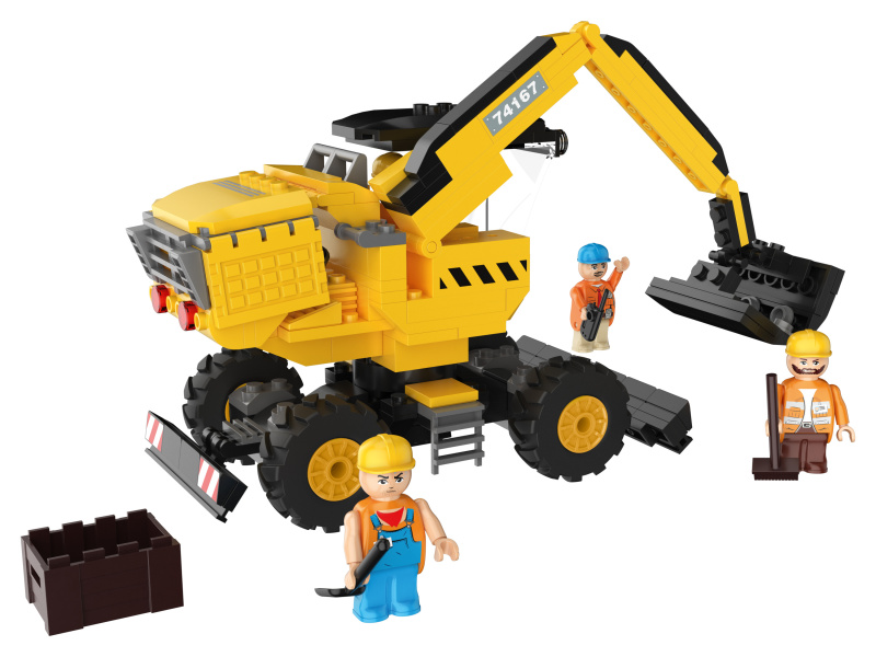 Playtive Clippys Stavebnice M (bagr)