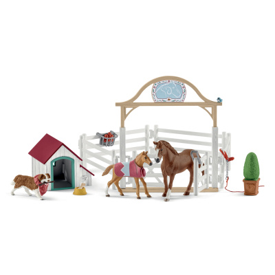 SCHLEICH horse Club® 42458 Hostující koně s fenkou Ruby