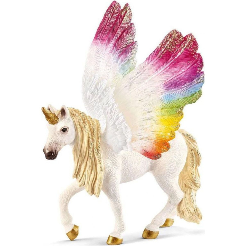Schleich Bayala Duhový jednorožec s křídly