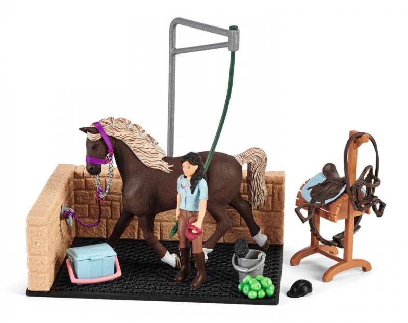 SCHLEICH Mycí kout klubový s příslušenstvím