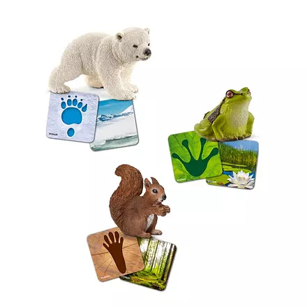Schleich Vzdělávací kartičky - Wild life Schleich