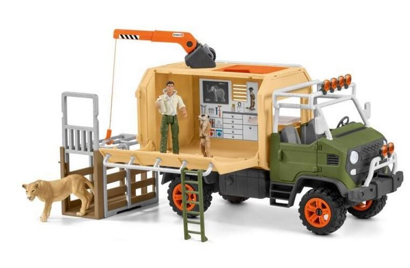 Schleich Velký záchranný vůz pro zvířata