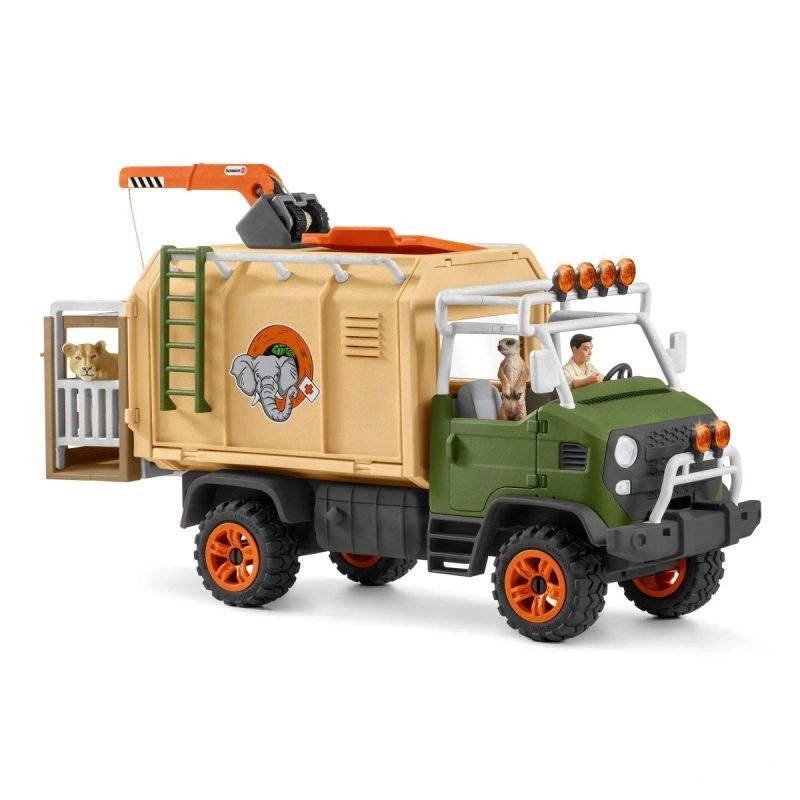 Schleich Velký záchranný vůz pro zvířata