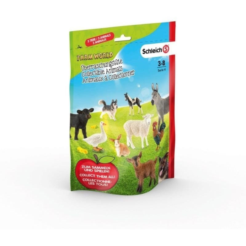 Schleich Sáček s překvapením - farmářská zvířátka L, série 4