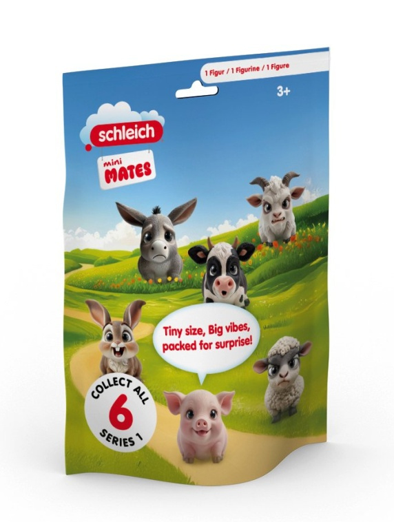 Schleich 70679 blind bags mini mates – série 1 emoce