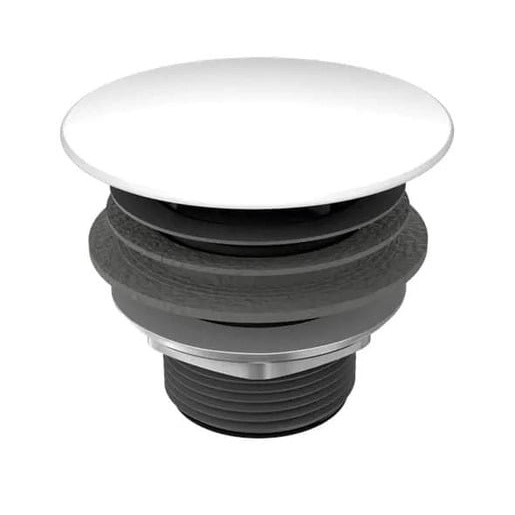 Kaldewei neuzavíratelný odtokový ventil Centro 4,8x4,8x4 cm bílá mat 905800000711