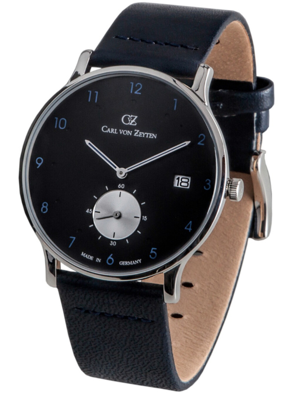 Carl von Zeyten CVZ0018BKBL Furtwangen 42mm 3ATM