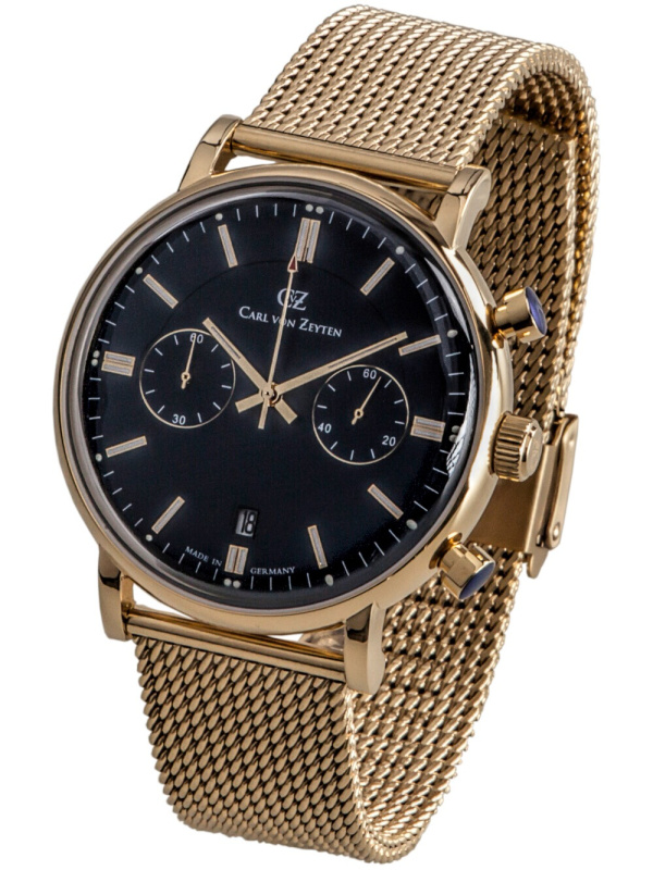 Carl von Zeyten CVZ0037GBLM Bühlot Chronograph 44mm 3ATM