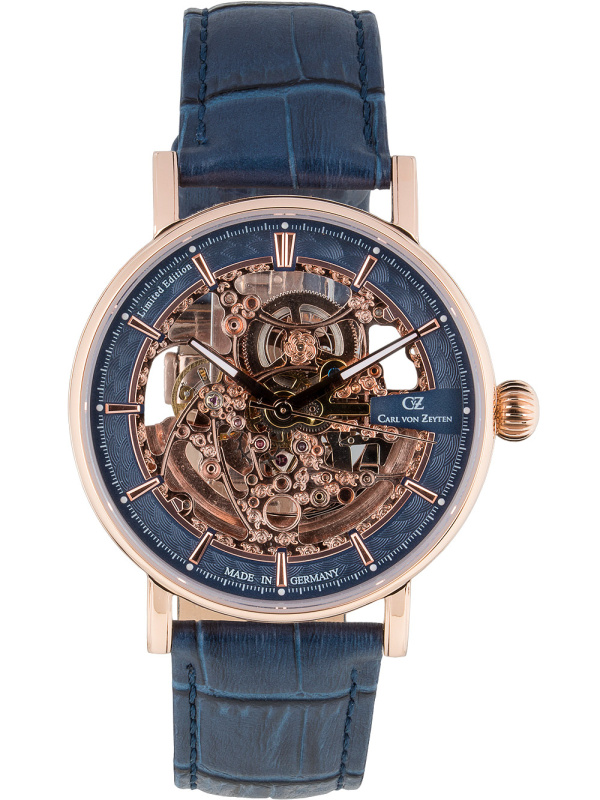 Carl von Zeyten CVZ0078RBLS Weitenau automatic 44mm