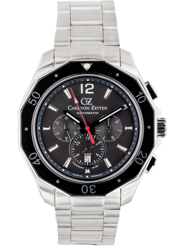 Carl von Zeyten CVZ0079GYMS Hausach automatic 46mm