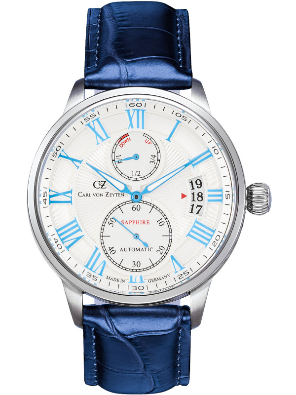 Carl von Zeyten CVZ0082WHS Münstertal automatic 46mm