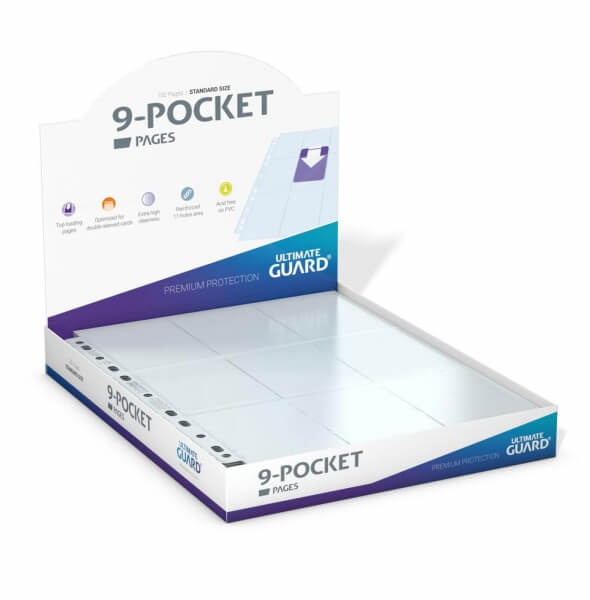 Stránky pro karetní album 100 ks - 9-Pocket, - hra z kategorie Karty