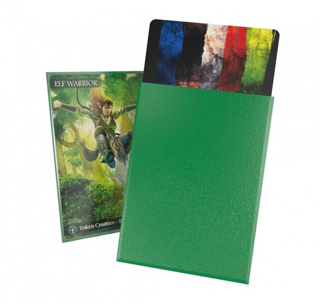 Obaly na karty Cortex Matte 66 x 91 mm (Ultimate Guard) - barevné, barva zelená