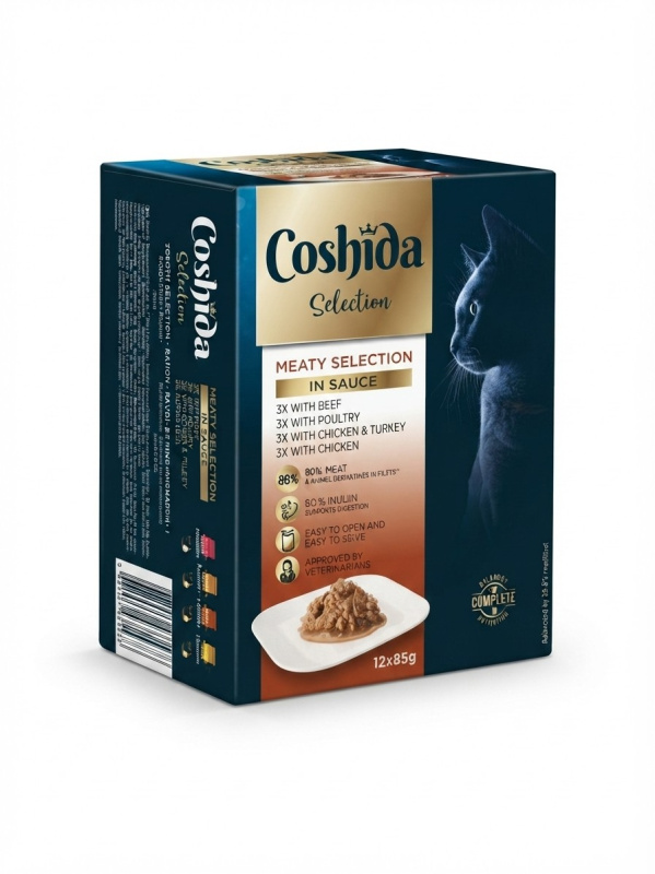 Coshida Selection Meaty Selection in Sauce - 12×85 g