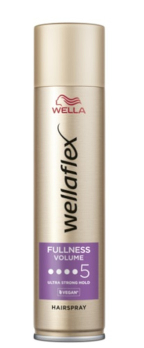 Wella Wellaflex Fullness Volume lak na vlasy s extra silnou fixací pro pružnost a objem 250 ml