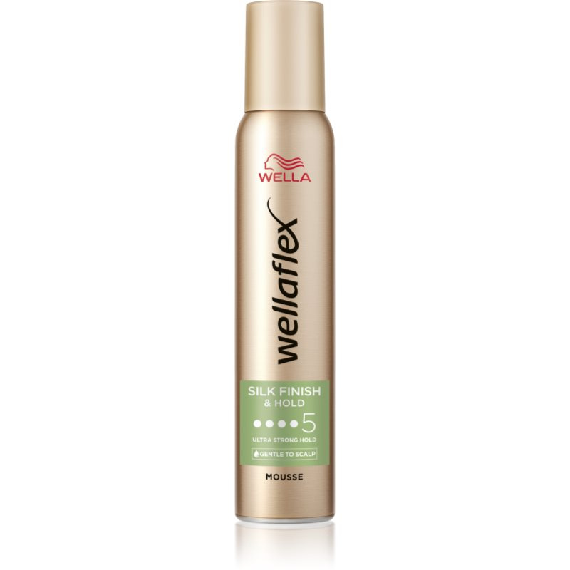 Wella Wellaflex Silk Finish & Hold pěnové tužidlo ultra silná fixace 200 ml