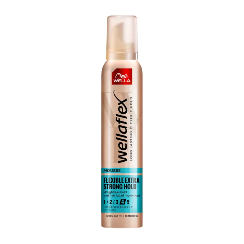 Wella Wellaflex Invisible Hold pěnové tužidlo s extra silnou fixací 200 ml
