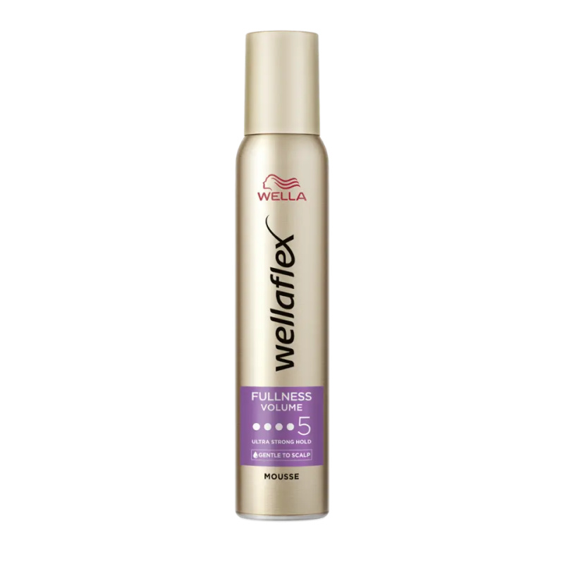 Wella Wellaflex Fullness Volume pěnové tužidlo s extra silnou fixací pro jemné vlasy 200 ml