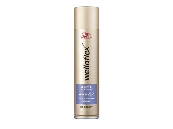 Wella Wellaflex 2 Days Volume lak na vlasy se silnou fixací pro objem 250 ml
