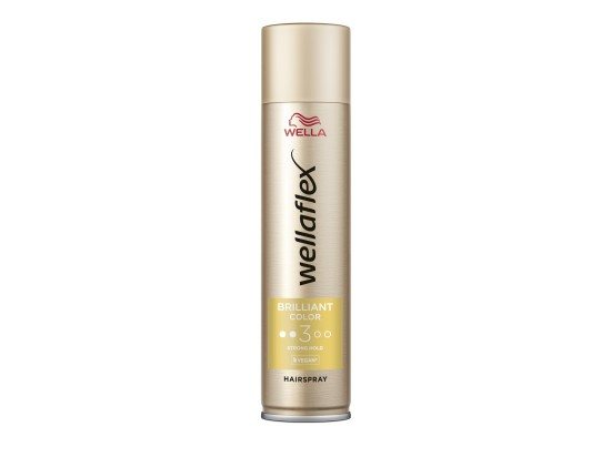 Wella Wellaflex Brilliant Color lak na vlasy se střední fixací pro barvené vlasy 250 ml