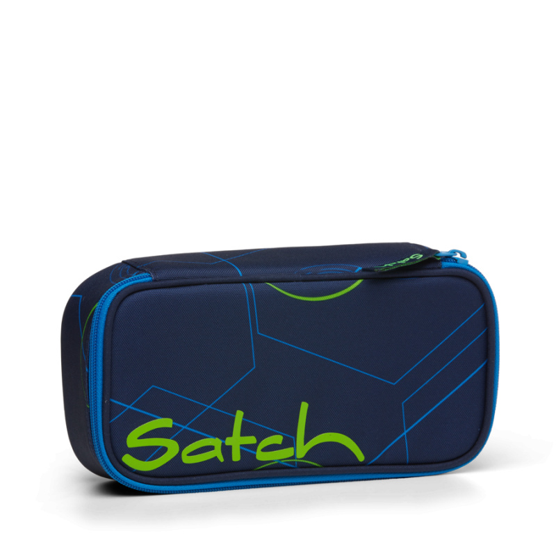 Penál Ergobag Satch - Blue Tech