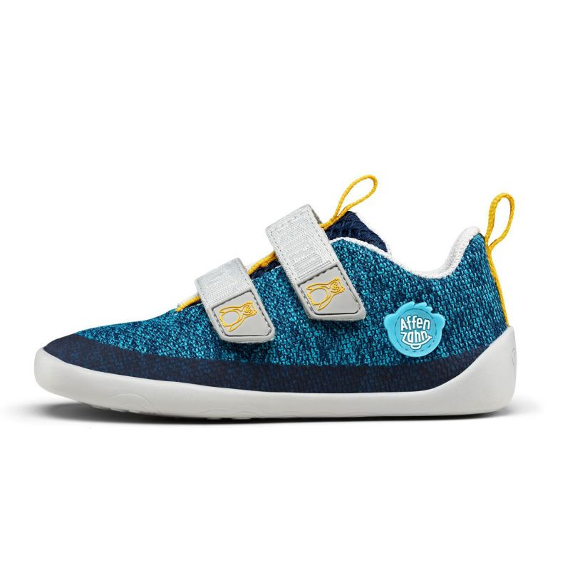 Barefoot boty Affenzahn Sneaker Knit Happy Penguin Jr 00397-30001 30