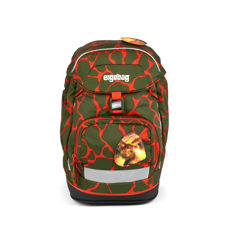 Školní batoh Ergobag prime - Fluo drak 2024