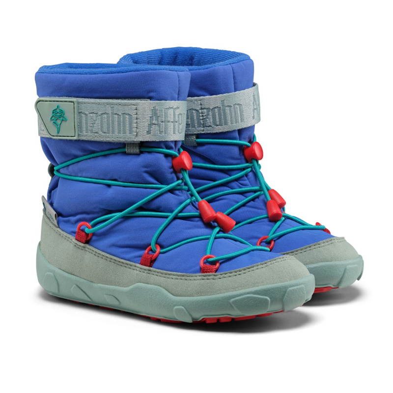 Dětské barefoot sněhule Affenzahn Snow Boot Vegan Snowy Shark - vel. 24