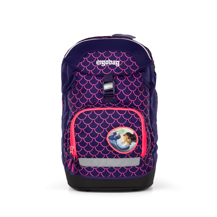 ERGOBAG Školní batoh  prime Fluo růžový